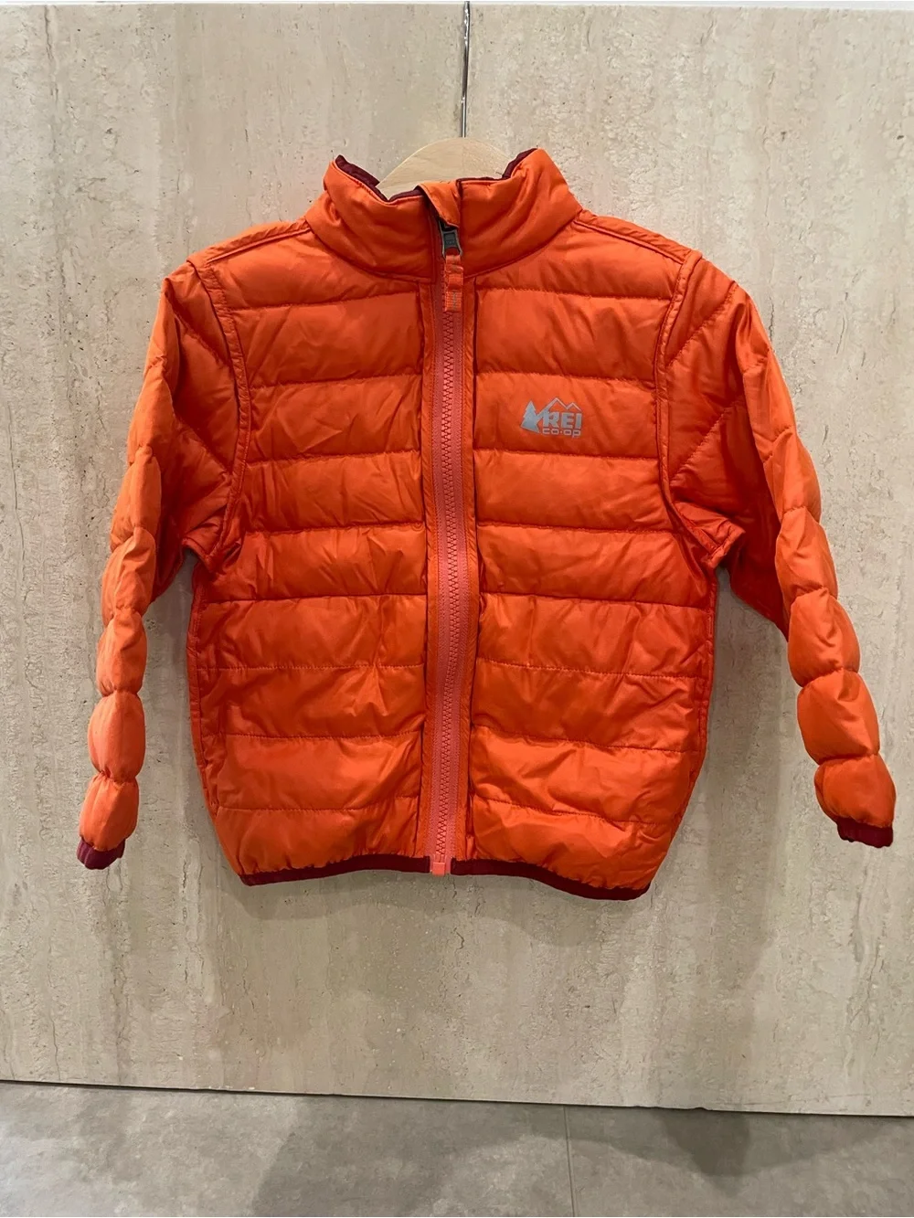 🥾REI Burgundy Reversible Puffer Jacket🥾
